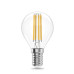 52122 Лампа Gauss Filament Elementary Шар 12W 750lm 4100К Е14 LED 1/10/100