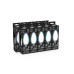 103201109 Лампа Gauss Filament Свеча 9W 590lm 3000К Е14 milky LED 1/10/50