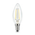 103801209 Лампа Gauss LED Filament Свеча E14 9W 710lm 4100К 1/10/50