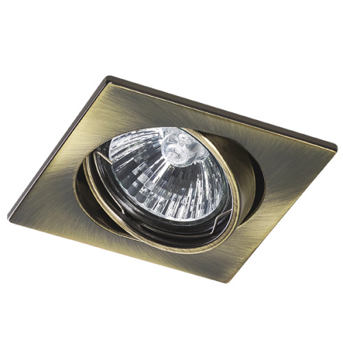 Светильник точечный встраиваемый декоративный под заменяемые галогенные или LED лампы Lega 16 Lightstar 011941