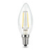 103801105-D Лампа Gauss Filament Свеча 5W 420lm 2700К Е14 диммируемая LED 1/10/50